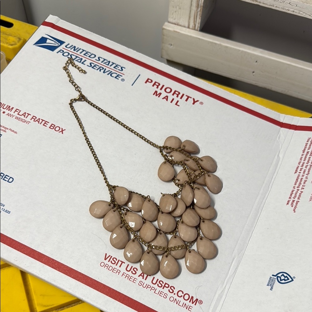 Elegant Tan Necklace